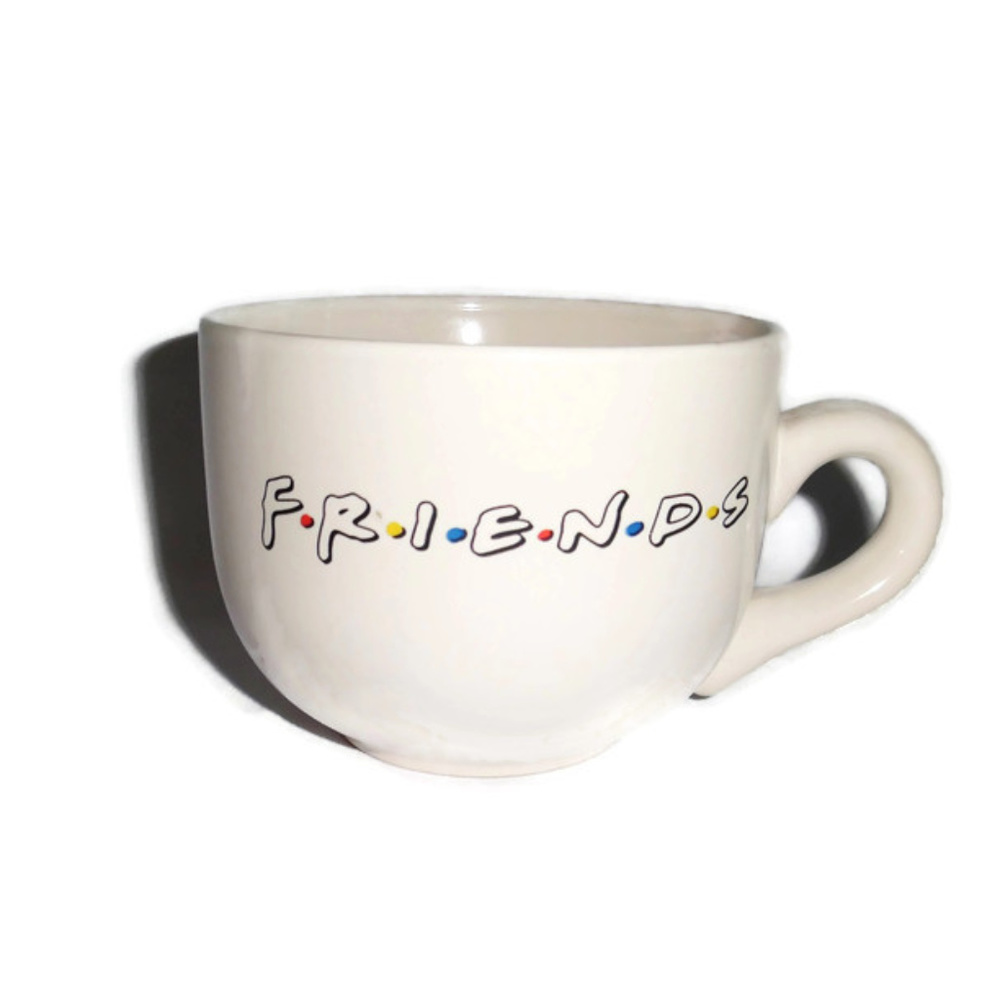 Friends Tv Show Themed Coffee Mug White